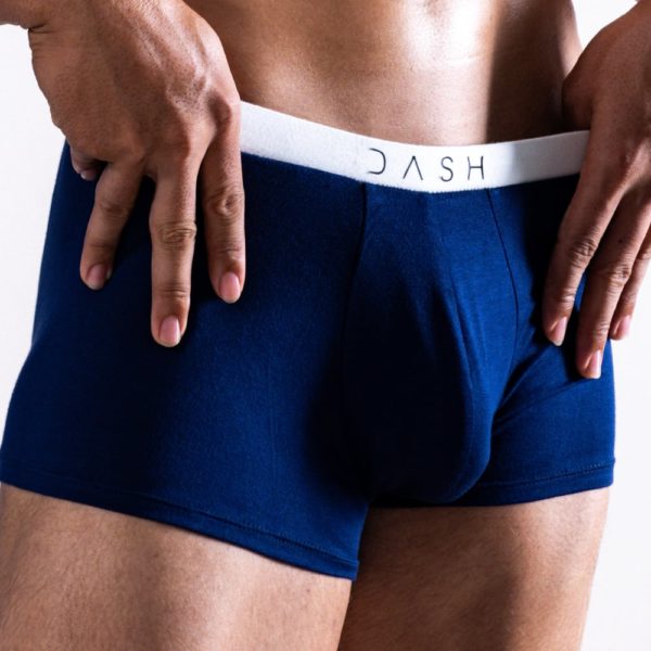 Indigo/White Super Comfy Boxer